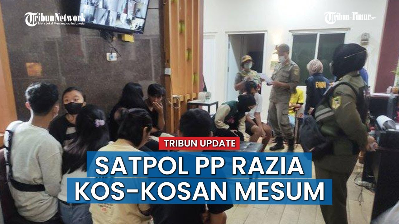 Satpol PP Banyumas Razia Kos-kosan Mesum , Temukan 9 Pasangan Belum Menikah dan Terindikasi Narkoba