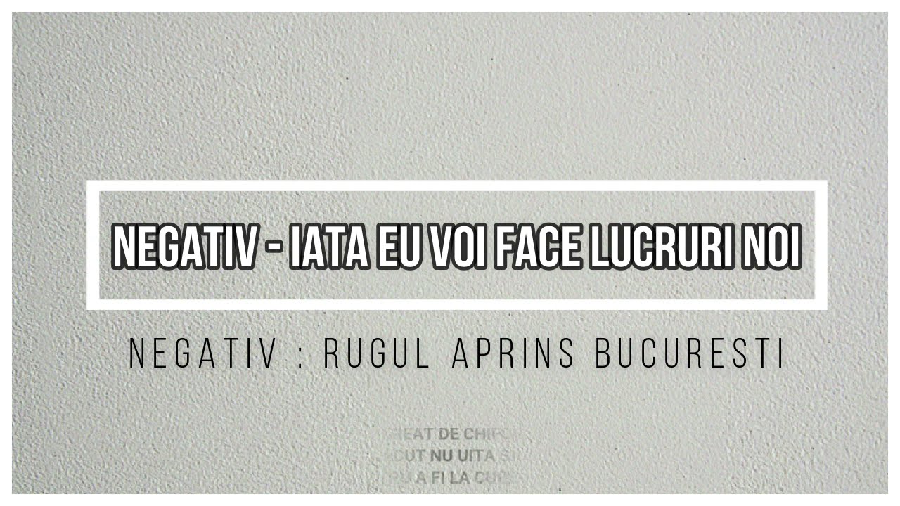 NEGATIV : IATA EU VOI FACE LUCRURI NOI 2021