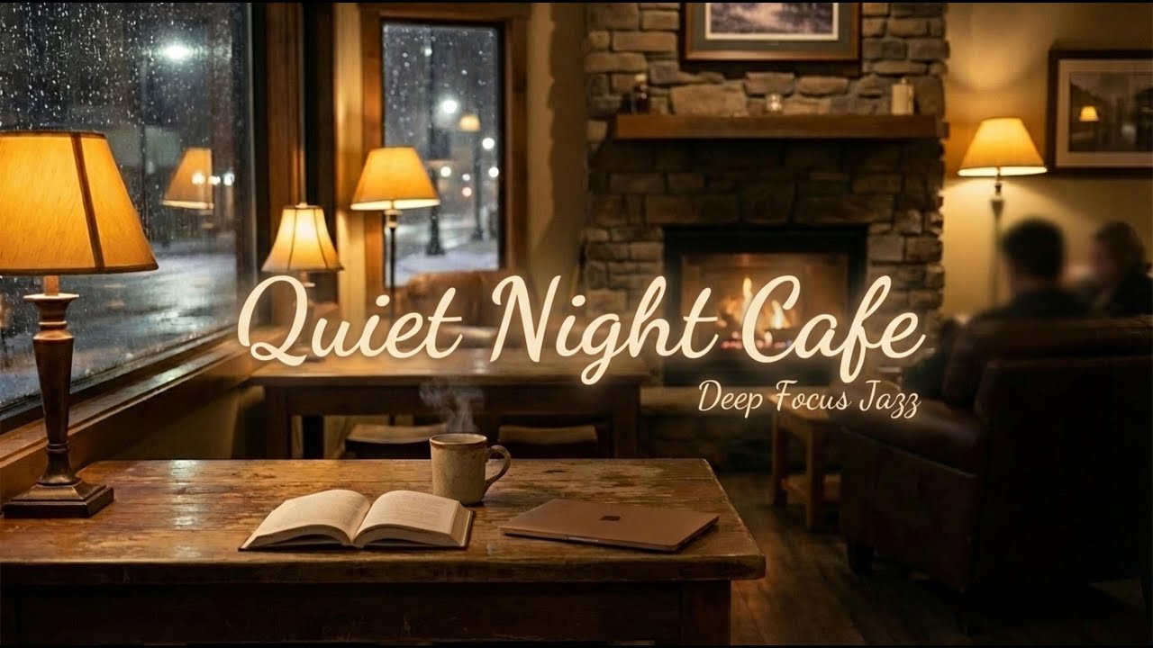 Quiet Night Cafe | Deep Focus Jazz for Late Work静かな夜のカフェ｜深い集中のためのジャズ（作業・勉強用）