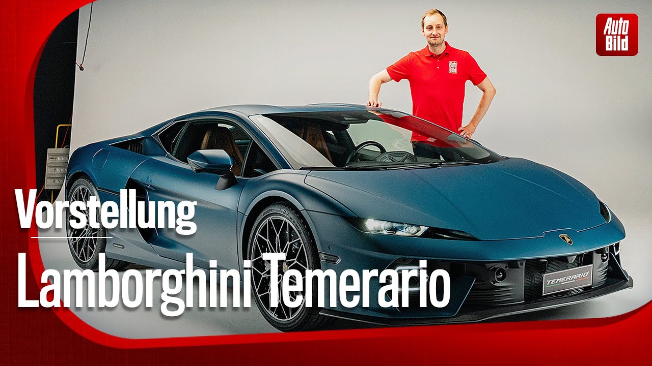 Lamborghini Temerario | Huracán Nachfolger | Neuvorstellung mit Sebastian Friemel