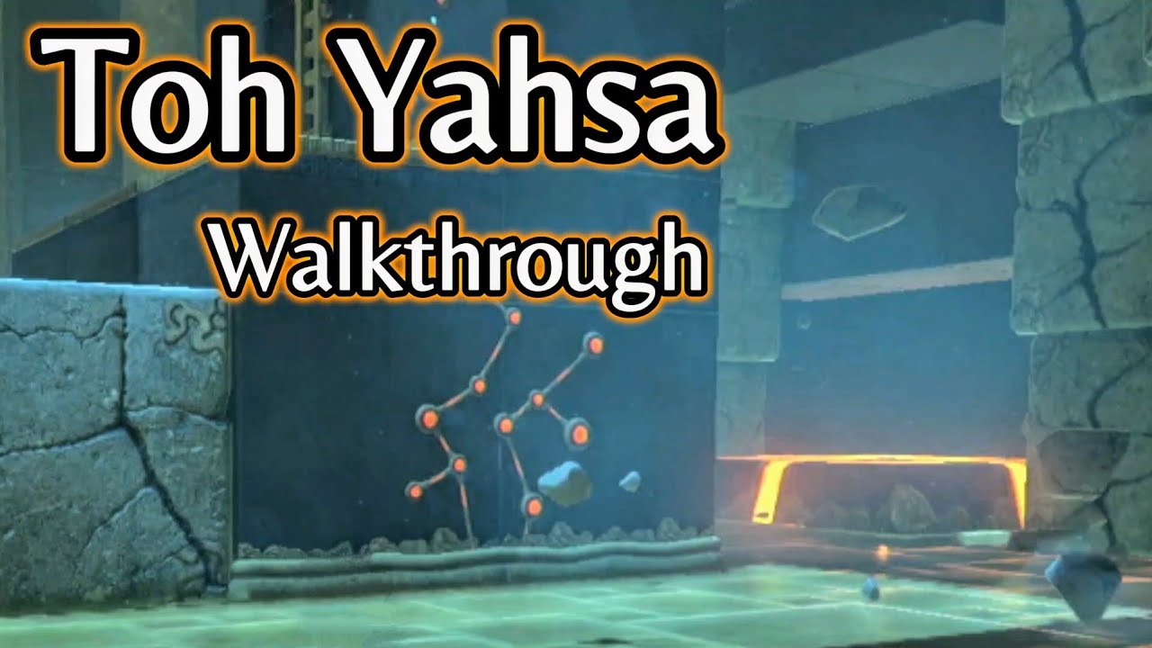 Toh Yahsa Shrine Walkthrough- Zelda Breath of The Wild