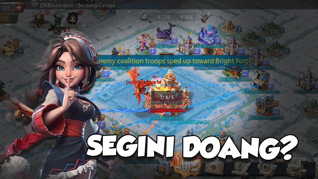Wonder War lawan Guild Paladin? - Lords Mobile Indonesia