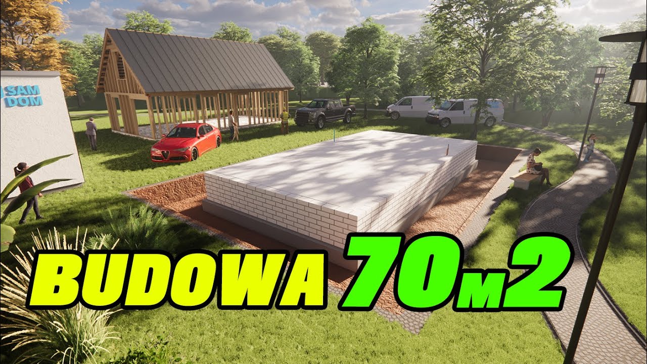 Jak zbudować dom 70m2 bez pozwolenia na budowę? Odcinek 1. Nowy ład 70m2. Polski ład 70m2.