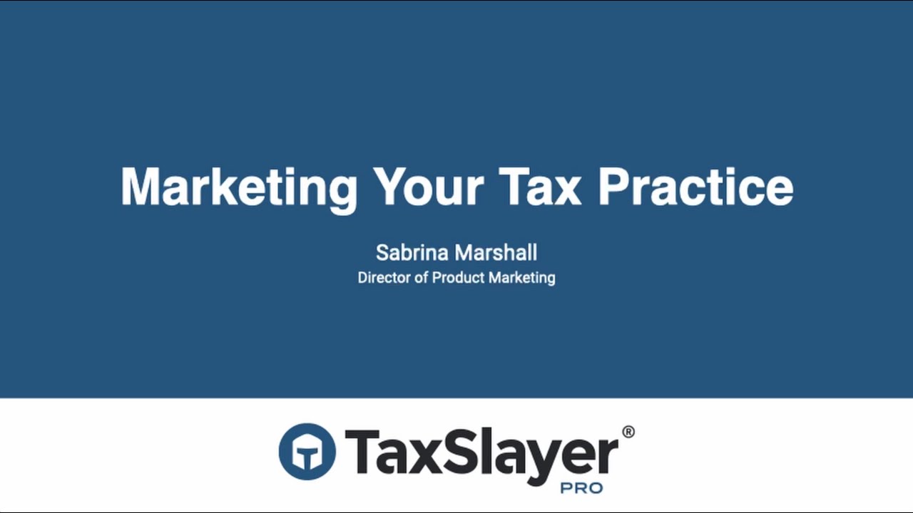 Marketing Your Tax Practice