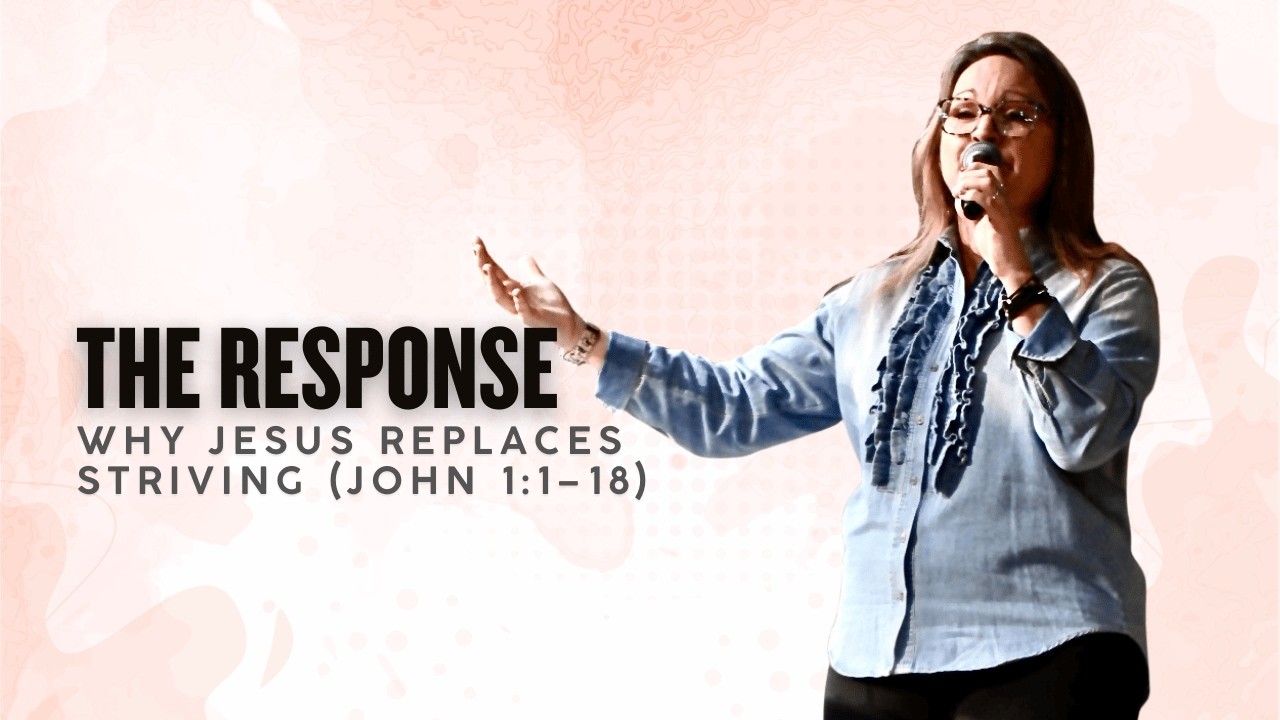 The Response: Why Jesus Replaces Striving (John 1:1&ndash;18) | Pastor April Garner | IPCOG