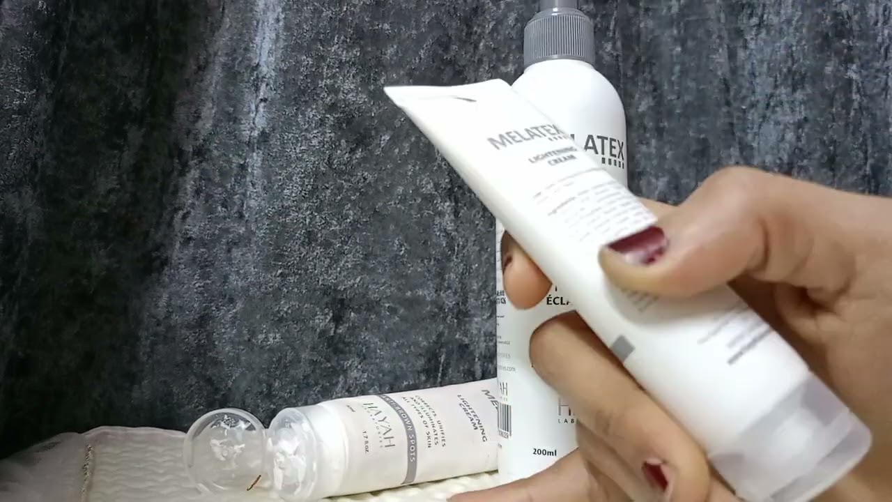 ميلاتكس التبييض القوي والفعال melatexكريم وغسول