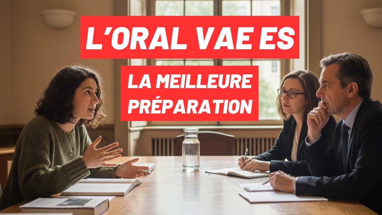 La meilleure préparation à l'ORAL VAE ES