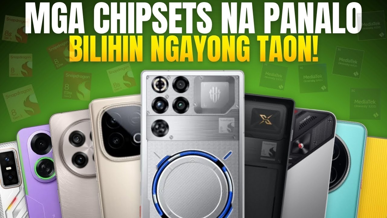 MGA BEST CHIPSET NA DAPAT MERON YUNG PHONE NABIBILIHIN MO NGAYONG 2025-2026!!