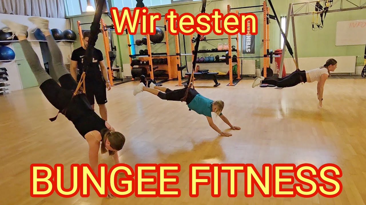 Wir testen Bungee Fitness in Wuppertal mit Stefan Steinhart von Steinhart Training