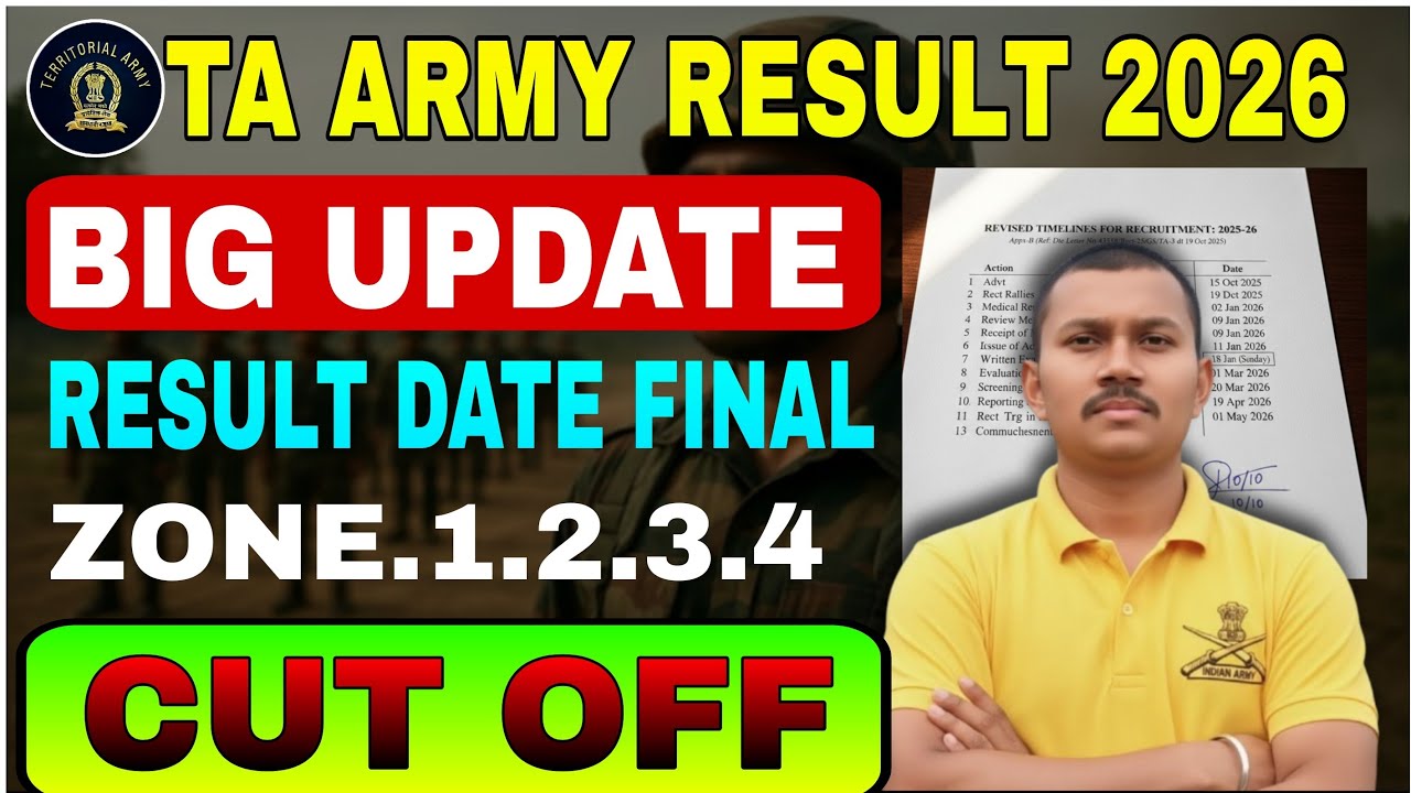 Ta army result 2026🔥||TA army result 2026 Kab aayega||Ta army bharti 2026 result||Big Update