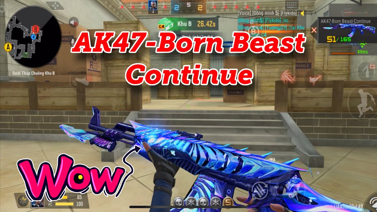 CF Legends | AK47-Born Beast-Continue Set - Стоит своих денег, превосходный дизайн | Tuong CT