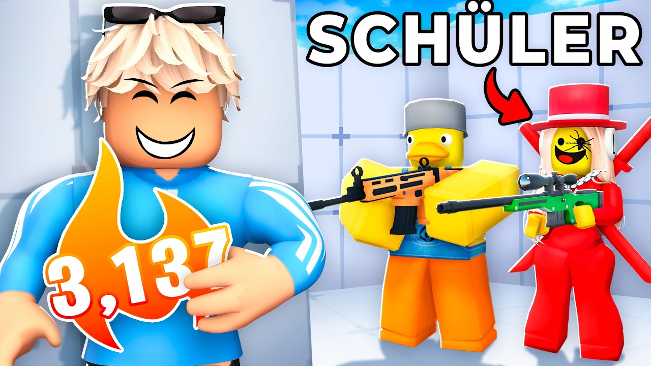 Ich habe mich in einen SCHULE Rivals Clan eingeschlichen!!