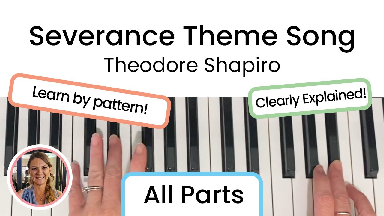 How to play Severance Theme Song - Theodore Shapiro | EASY Piano Tutorial!!