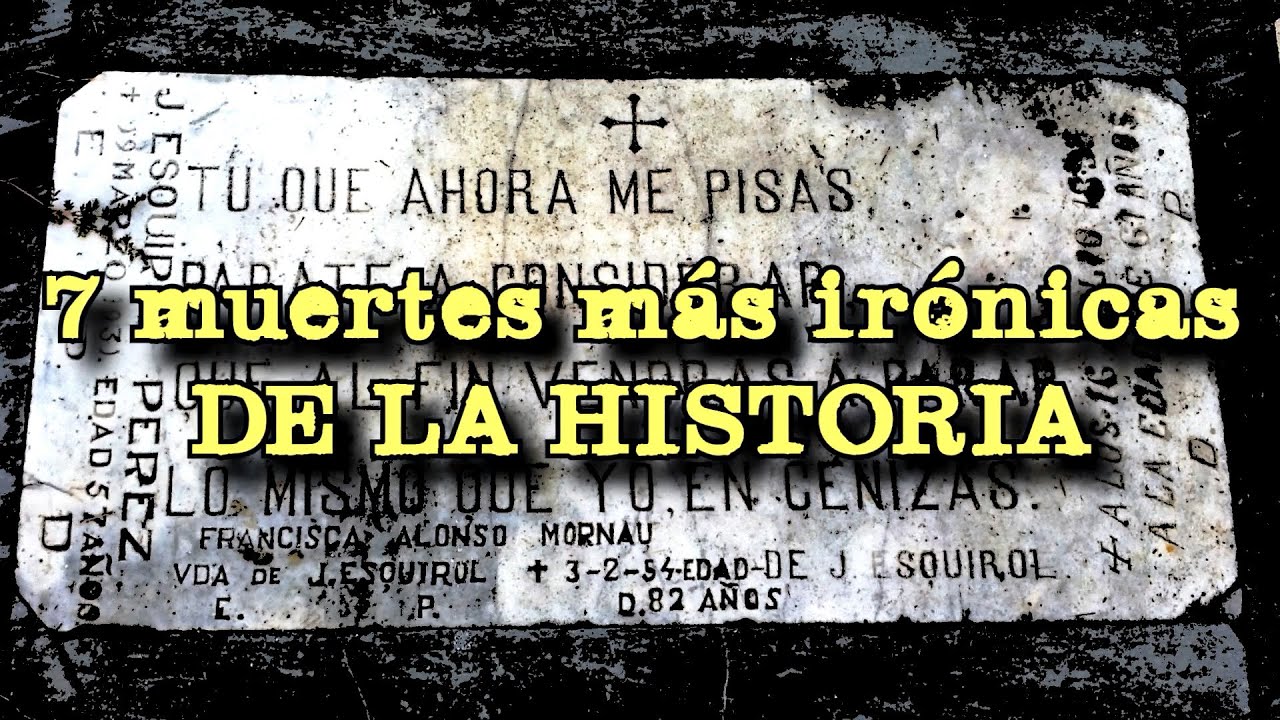 TOP: Las 7 muertes m&aacute;s extra&ntilde;as e ir&oacute;nicas | DrossRotzank