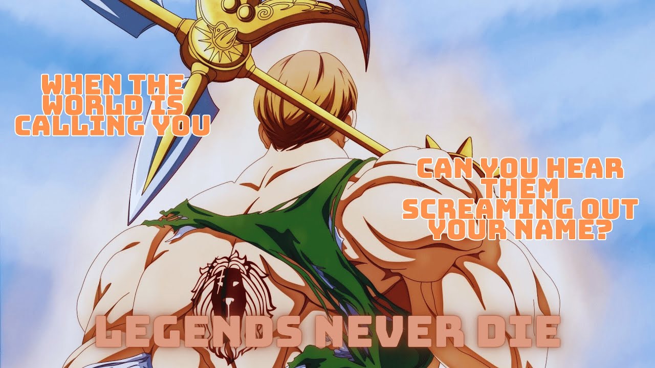 【Nightcore】→ Legends Never Die (Lyrics)