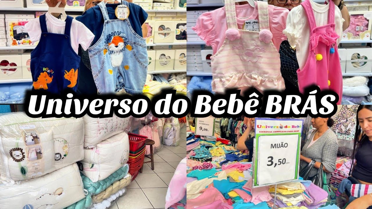 LOJA NOVA DE ENXOVAL DE BEBÊ AQUI NO BRÁS UNIVERSO DO BEBÊ