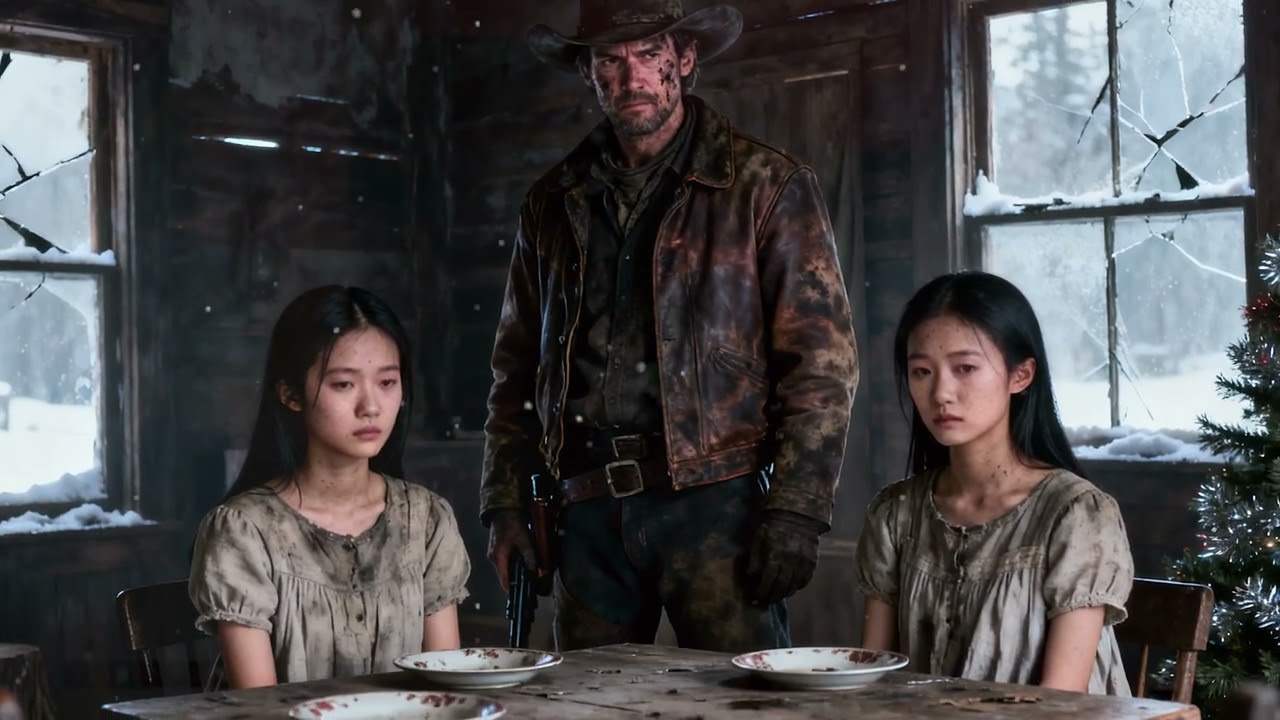 Nothing for Christmas Dinner for Identical Chinese Twins | Until Rancher Brought Joy and Showed Love