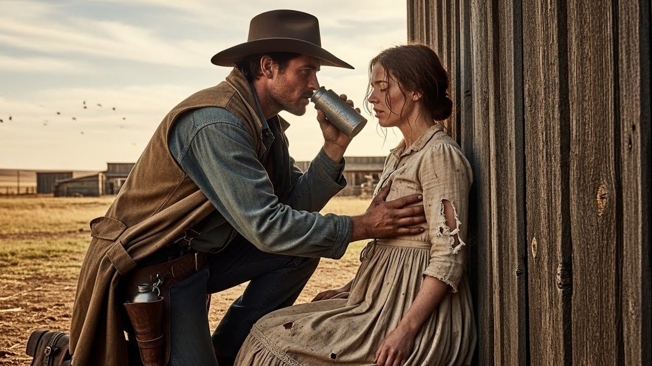 Her Husband Beat Her And Left Her Bleeding, The Cowboy Found Her Before She Bled Out Completely