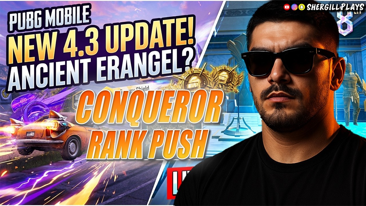 Conqueror RANK PUSH | Everything on the Line| PUBG Mobile | BGMI #Gaming #bgmilive