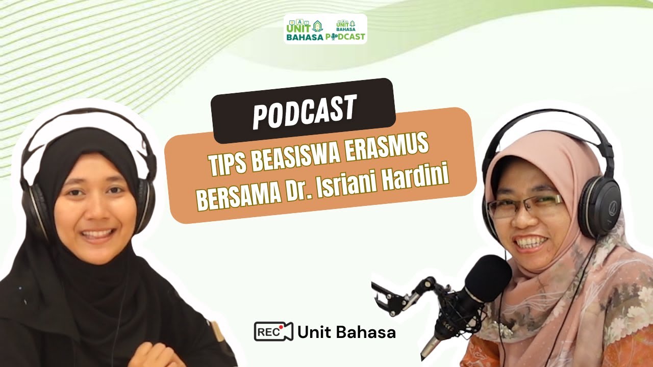 Tips Beasiswa Erasmus bersama Dr. Isriani Hardini