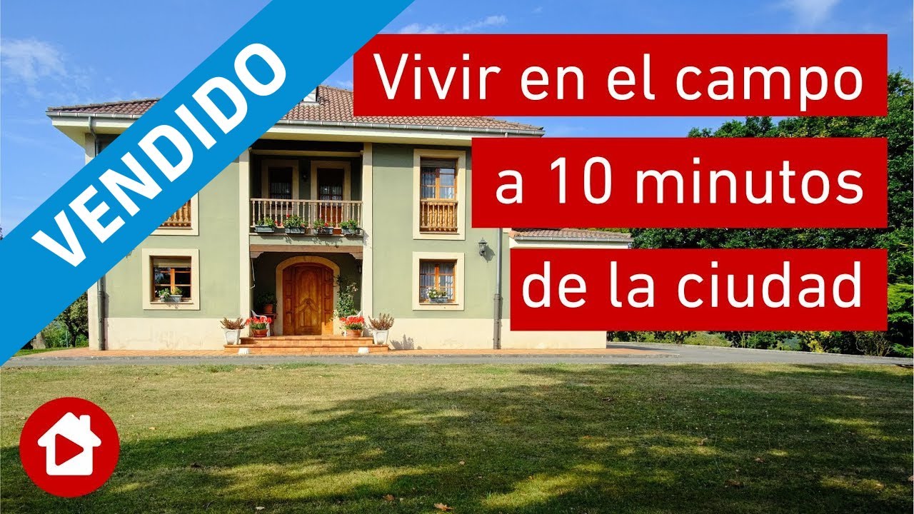 Chalet con parcela y jardín, a 10 minutos de Oviedo,Asturias[VENDIDO]
