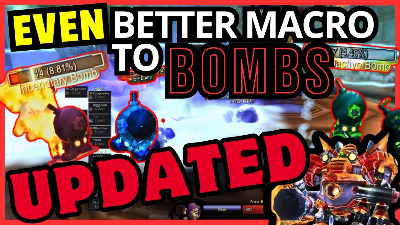 UPDATED macro for BOMBS gnomeregan last Boss - SoD P2