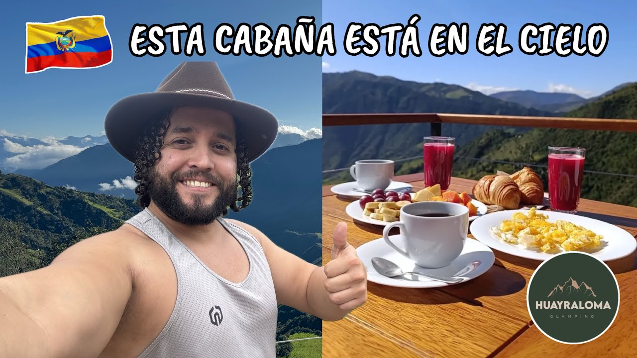 HUAYRALOMA: EL GLAMPING CON LA MEJOR VISTA DE ECUADOR🍂 / Comunidad Yunguilla🔥