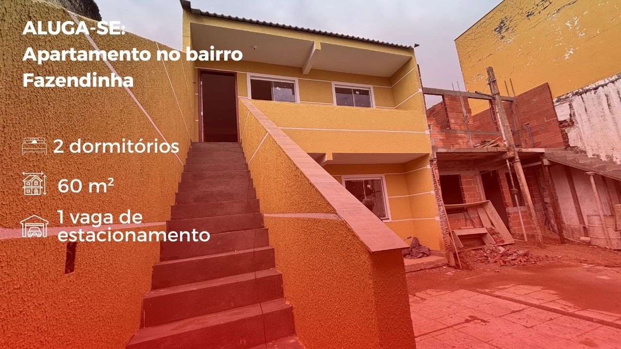 Apartamento para locação, 60m², 2 dormitórios- Fazendinha- Curitiba/PR