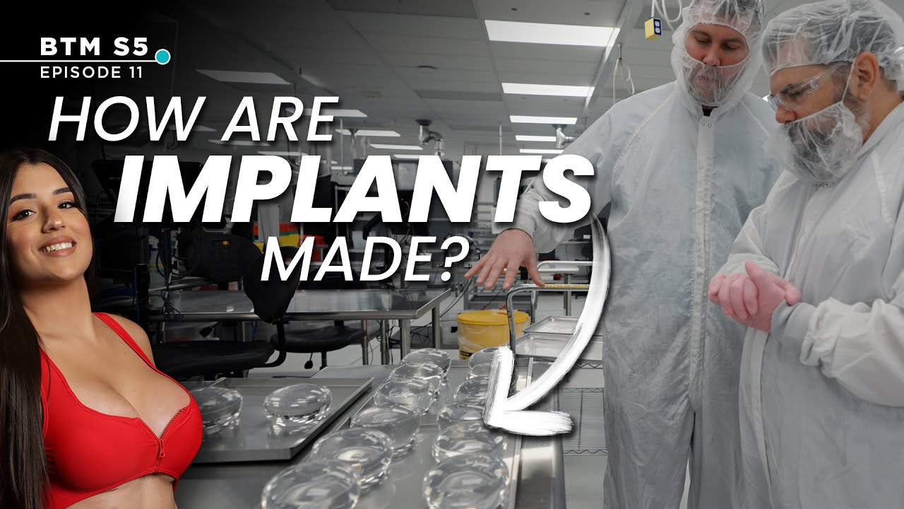 Как производят силиконовые имплантаты? Настоящий тур по заводу | BTM5 EP.11
