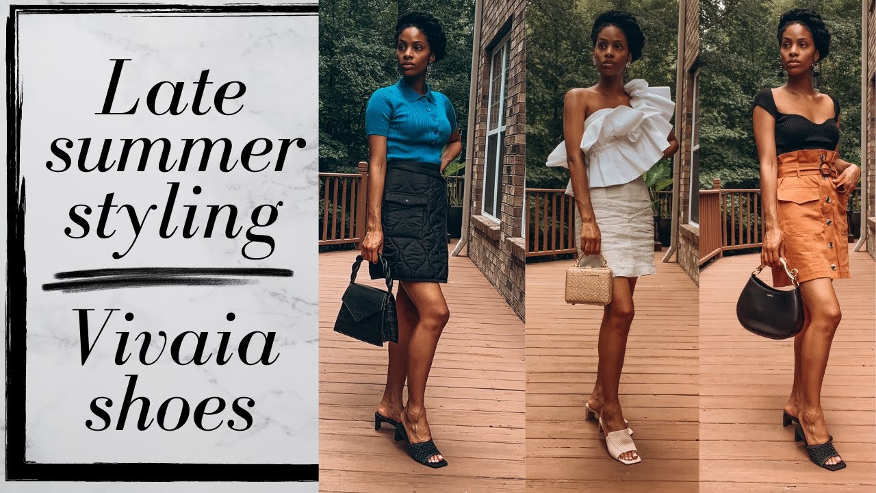 Late Summer Styling with Vivaia Shoes - Easy and Quick Summer Outfit Inspiration || Klassically Kept