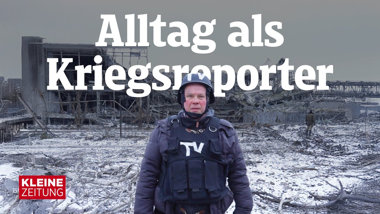 Christian Wehrsch&uuml;tz &uuml;ber den Alltag als Kriegsreporter | 25 Jahre Kleine Zeitung Korrespondent