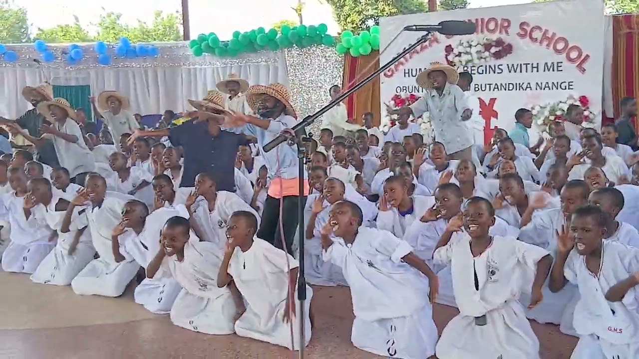 Gayaza Junior School MDD Competitions this is a traditional folk song by Ghana.