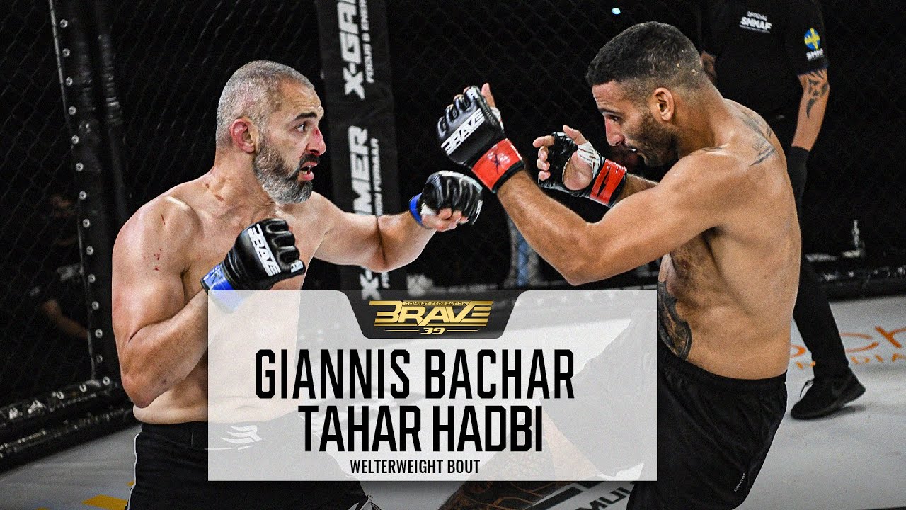 Giannis Bachar VS Tahar Hadbi | FREE MMA Fight | BRAVE CF 39