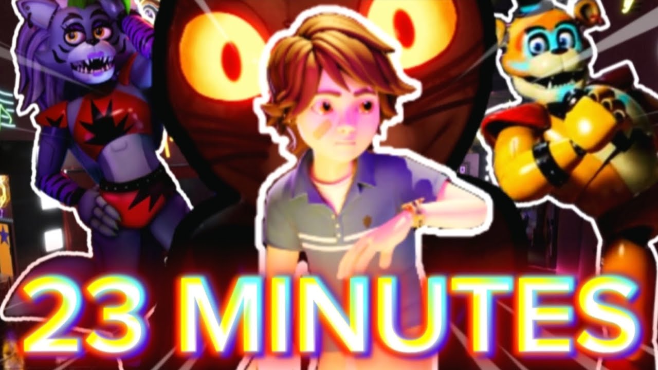 RÉSUMÉ FNAF SECURITY BREACH EN 23 MINUTES ! ( + Le Dlc ) 
