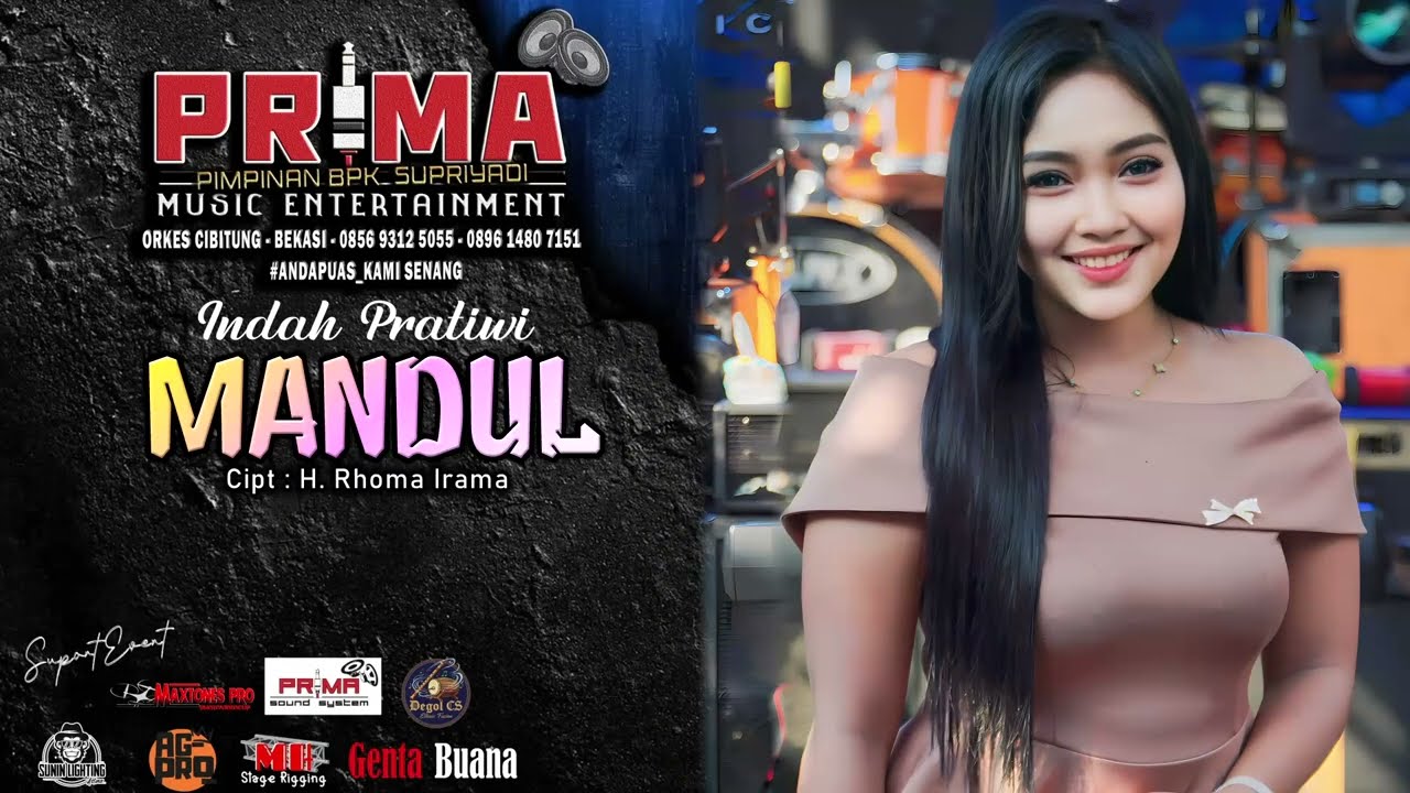 MANDUL   INDAH PRATIWI PRIMA MUSIK ENT CIBITUNG ( 0856 9312 5055 )  WEDD YUDHA & ARINA WANASARI