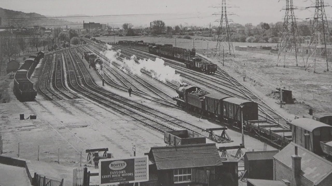 Search for Alney Island Railway marshalling yard Gloucester