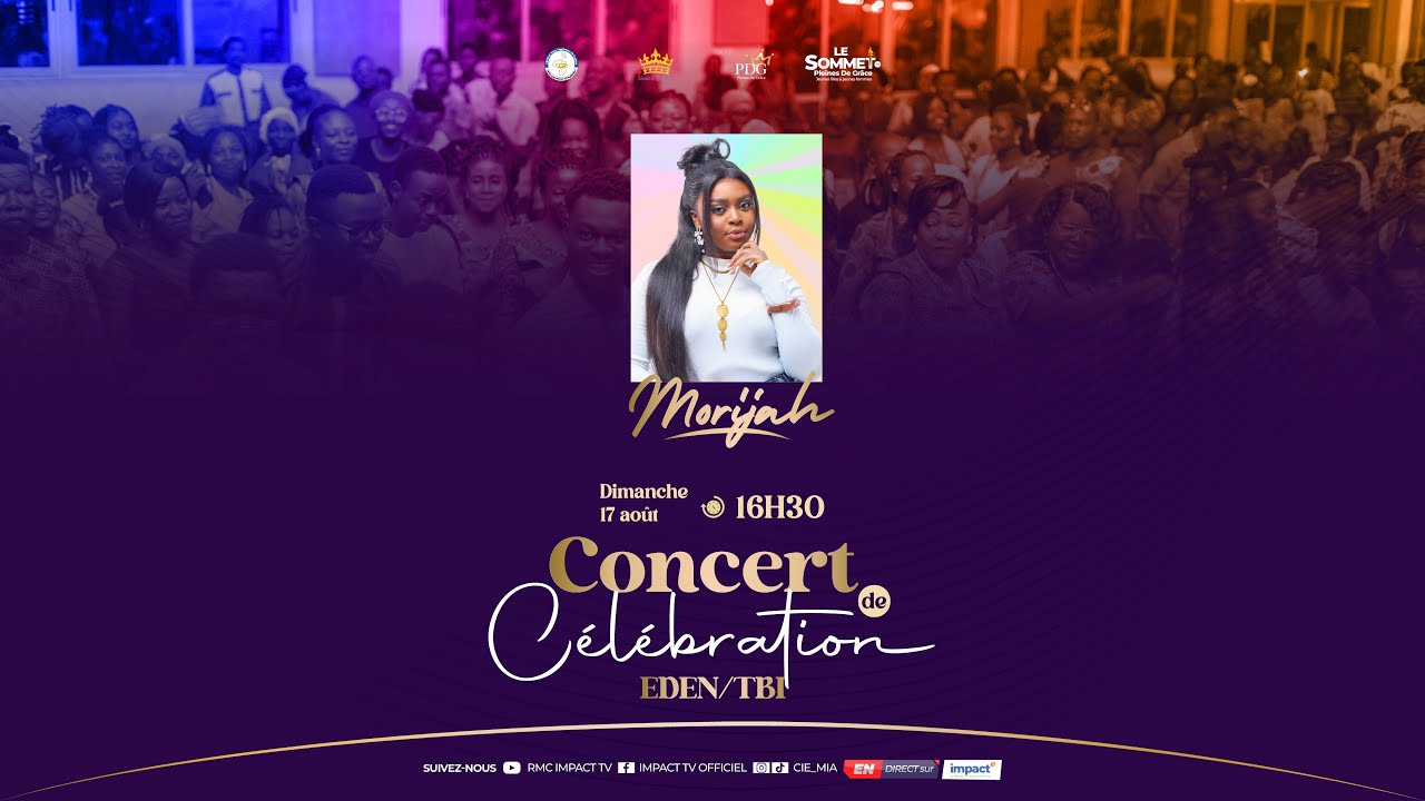 🔥🎶 Concert de Célébration avec Morijah 🎶🔥