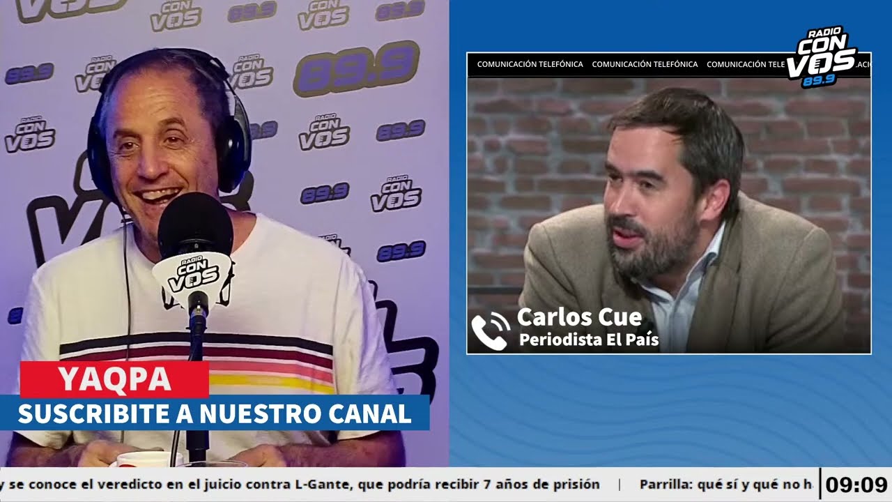 Carlos Cué habló sobre las denuncias con Íñigo Errejón por abuso sexual