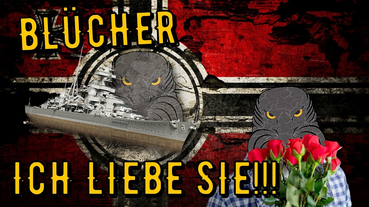 World of Warships Legends - BLÜCHER - Tier 8 - ICH LIEBE SIE!!! [deutsch/ gameplay]