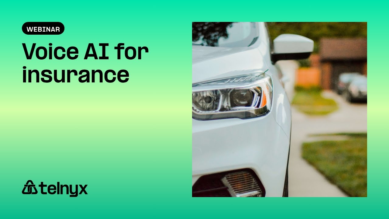 Webinar - Insurance AI for 24-7 claims and customer support