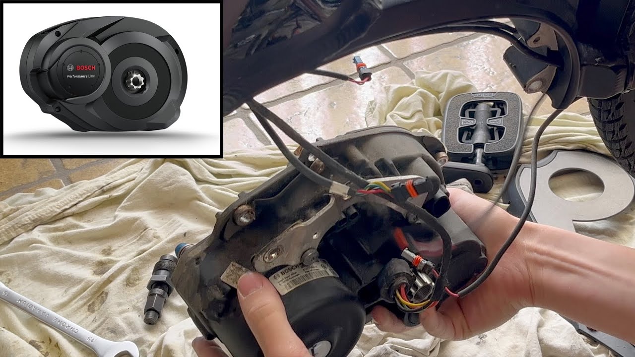 Bosch eBike Motor ausbauen - Wartung eines Bosch Performance Line Generation 2 (Teil 1)