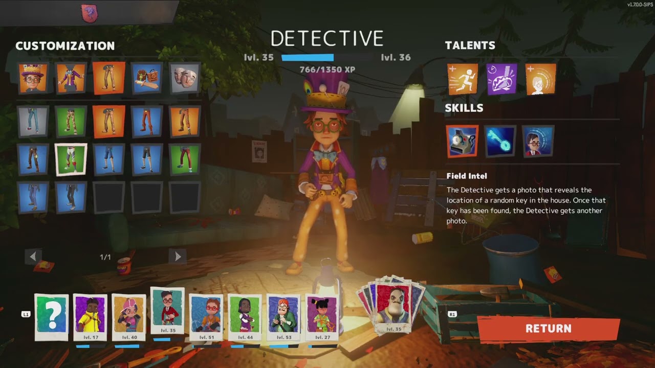 Secret Neighbor  outfits