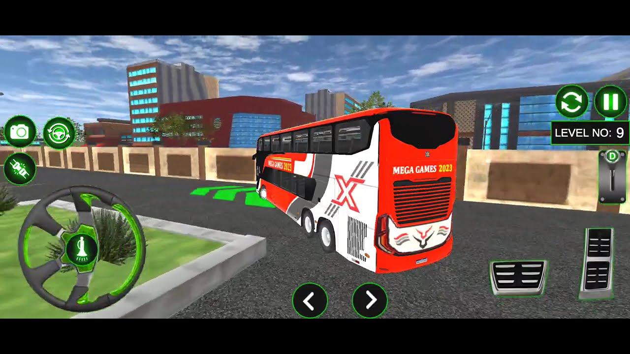US Bus Driving Bus Driver 3D – Real City Bus Simulator Game Level 7-10