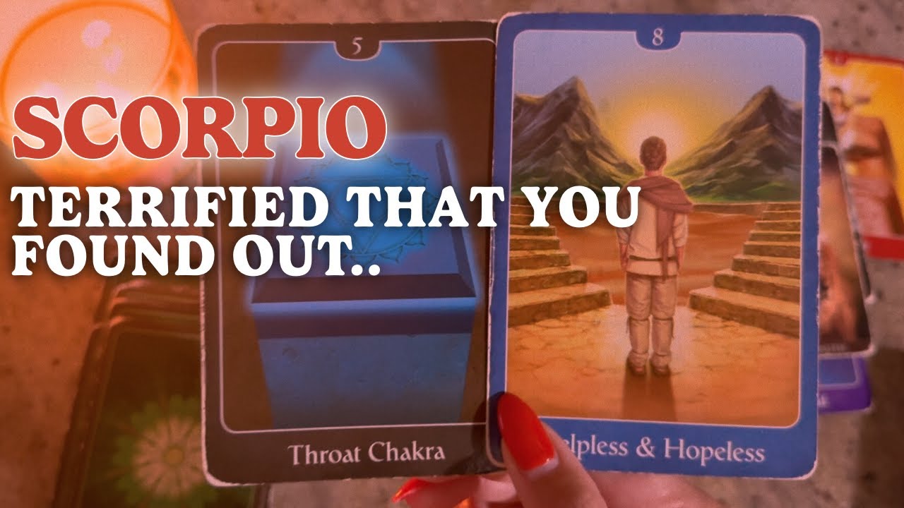 SCORPIO: THEY’RE REALIZING THEY SHOWED TOO MUCH 😳 AND NOW THEY’RE PANICKING