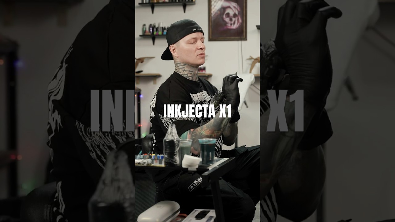Обзор на Inkjecta x1 уже на нашем канале! #тату #татумастер #tattoo #татуобзор #татумашинка