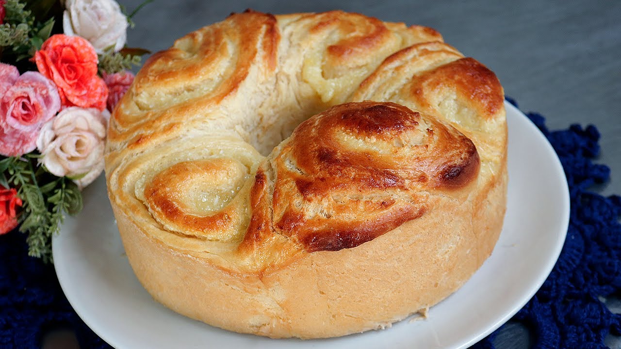 RECEITA DE ROSCA DE COCO IGUAL DE PADARIA FOFINHA E GOSTOSA - MARIA MONTANHER
