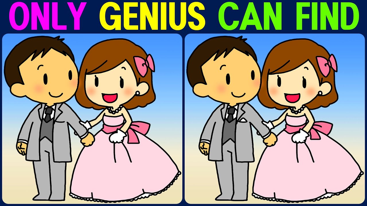 【Find the Difference】 ONLY GENIUS CAN FIND