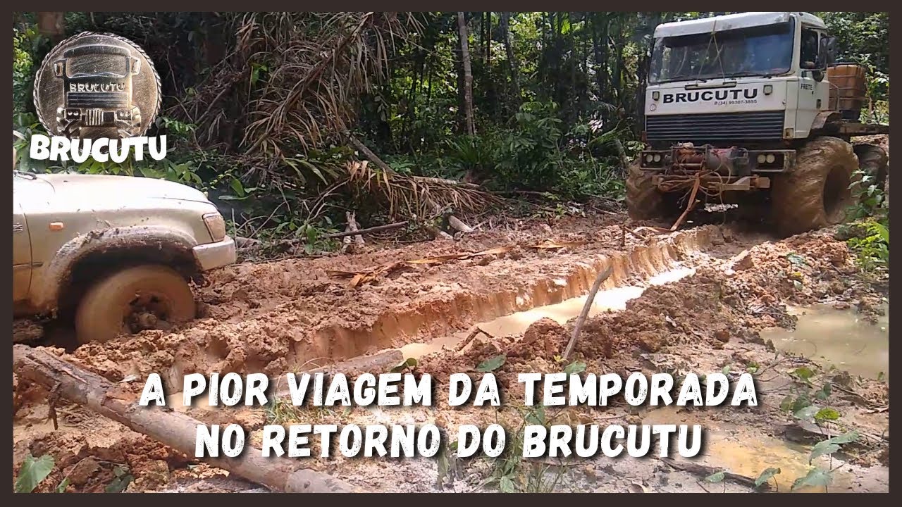 A pior viagem da Temporada - Muitos desafios, atoleiros e emoção no retorno do Brutucu