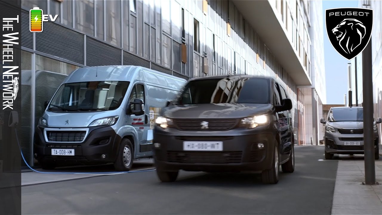 The new Peugeot Electric LCV Lineup &ndash; e-Partner, e-Expert, e-Boxer