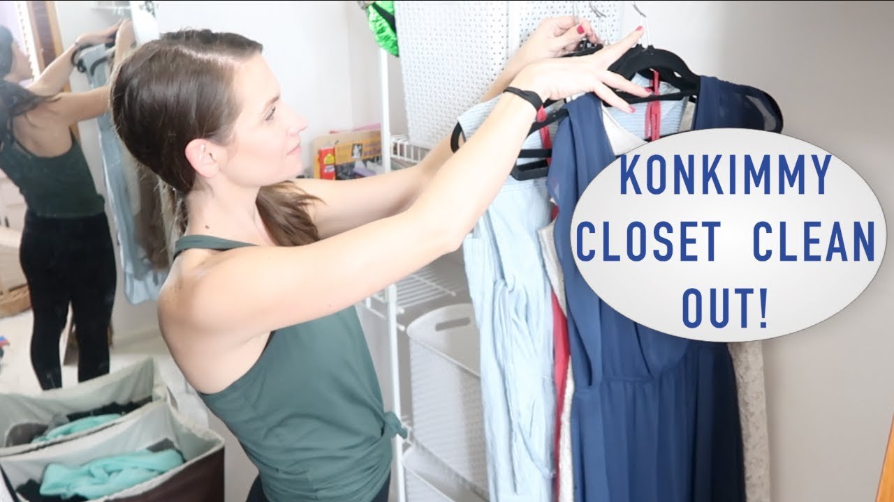 Extreme Closet Clean & Declutter! KonMari Style... Not really.  But That Was My Inspiration.
